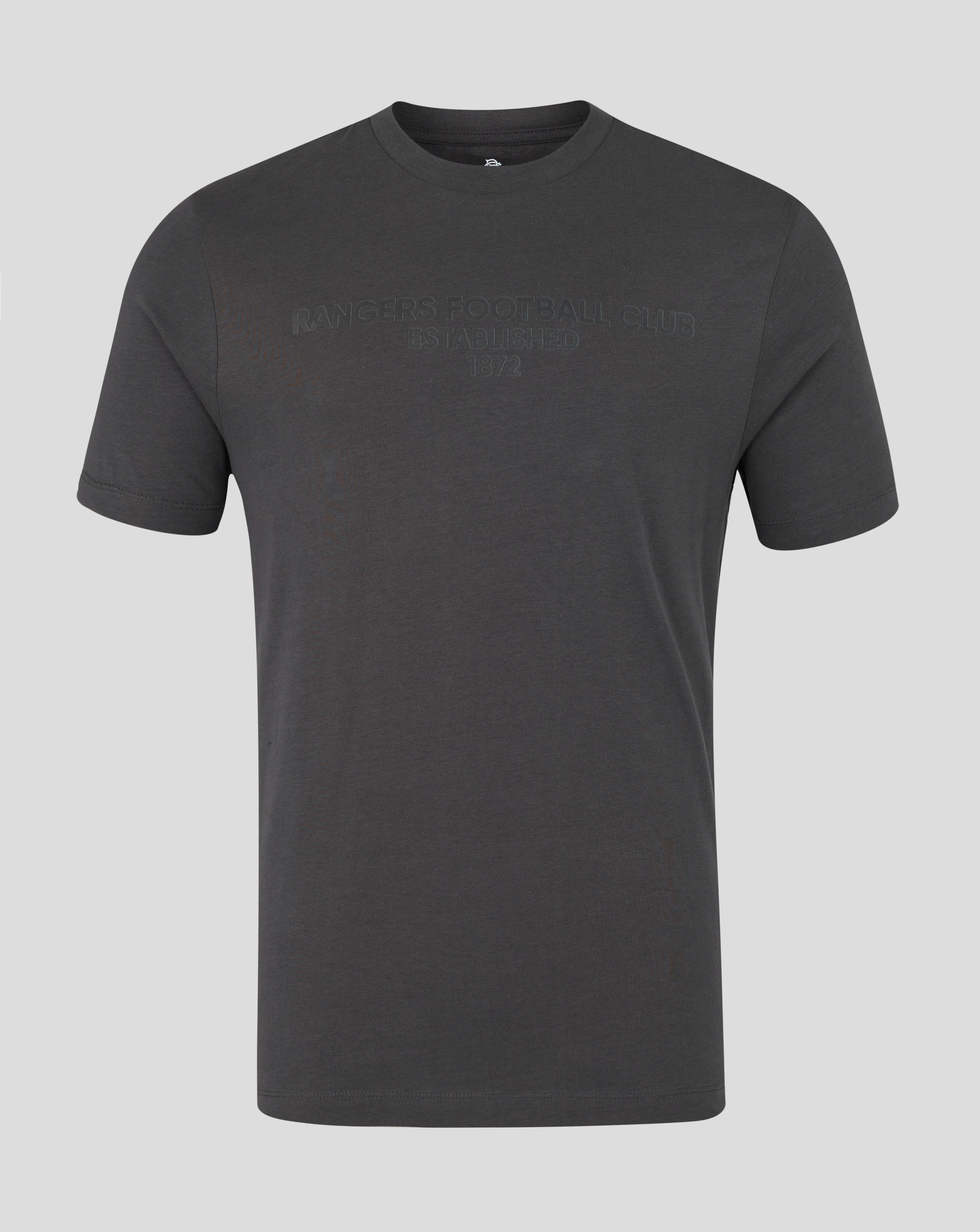 UNISEX 25/26 VARSITY TONAL TYPOGRAPHY T-SHIRT - CHARCOAL