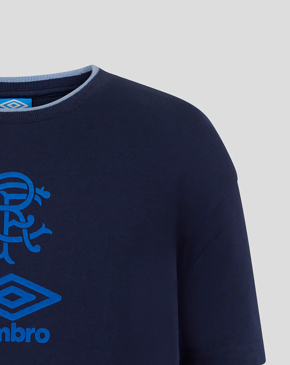 JUNIOR 25/26 TRAVEL SHORT SLEEVE T-SHIRT - PEACOAT - Image 3