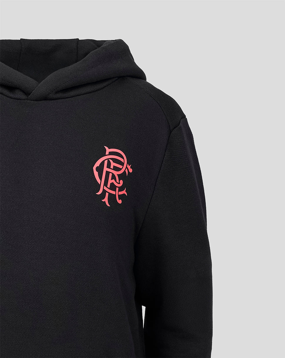 RANGERS FC JUNIOR 2026/27 PRESENTATION HOODIE - CAVIAR - Image 4