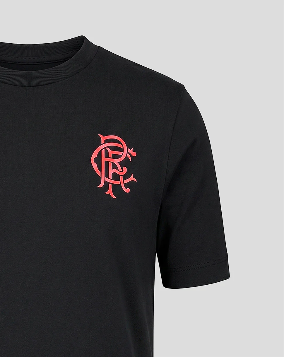 RANGERS FC JUNIOR 2026/27 PRESENTATION T-SHIRT - CAVIAR - Image 4