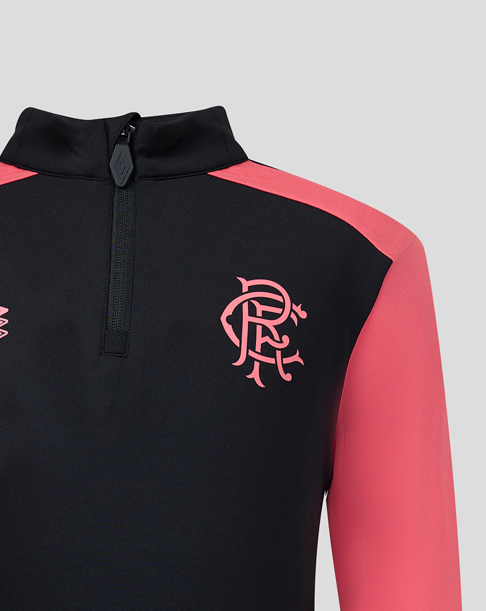 RANGERS FC JUNIOR 2026/27 PRO TRAINING QUARTER ZIP - CAVIAR - Image 4