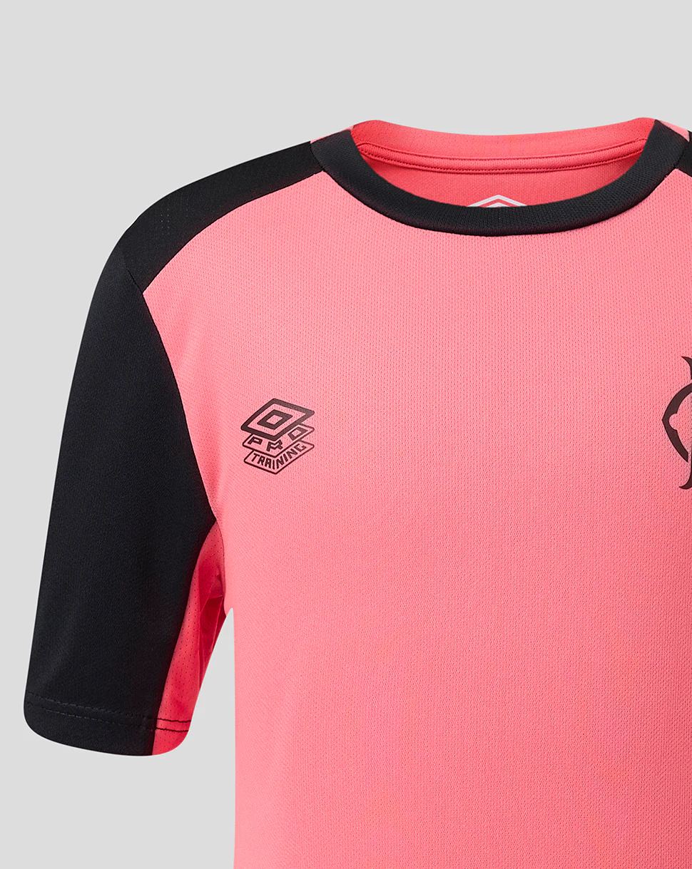 RANGERS FC JUNIOR 2026/27 PRO TRAINING T-SHIRT - CALYPSO CORAL - Image 3