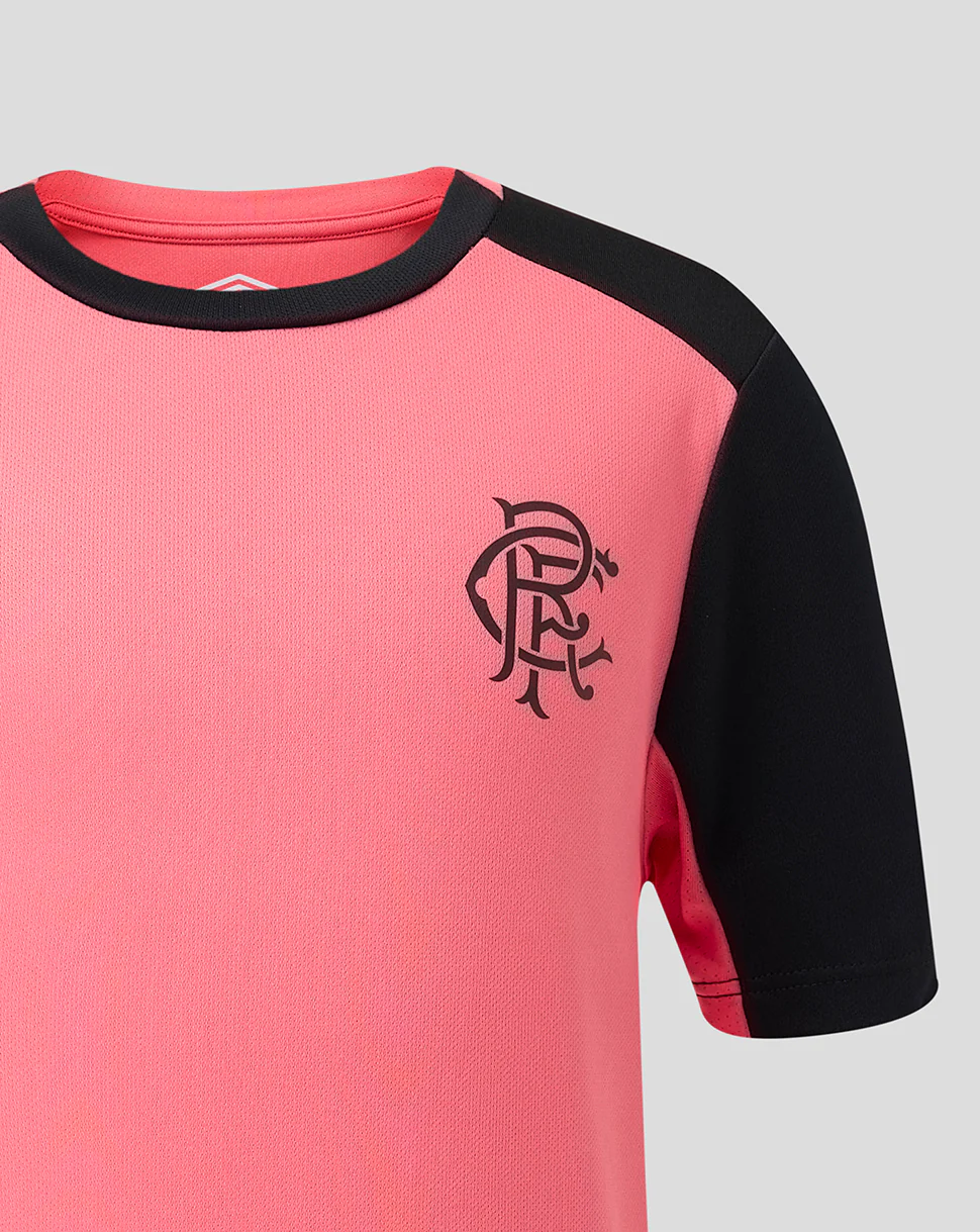 RANGERS FC JUNIOR 2026/27 PRO TRAINING T-SHIRT - CALYPSO CORAL - Image 4