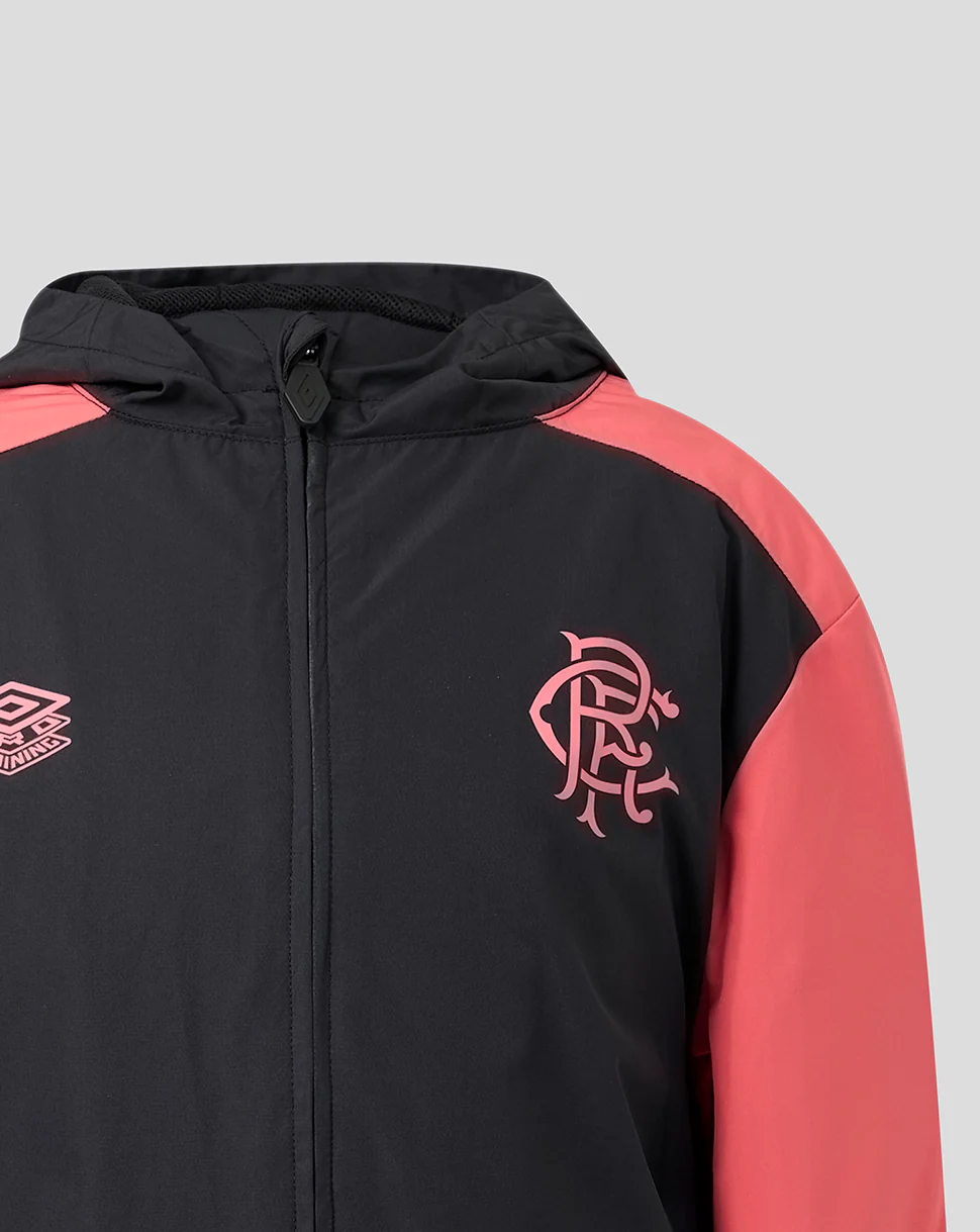 RANGERS FC JUNIOR 2026/27 PRO TRAINING SHOWER JACKET - CAVIAR - Image 4