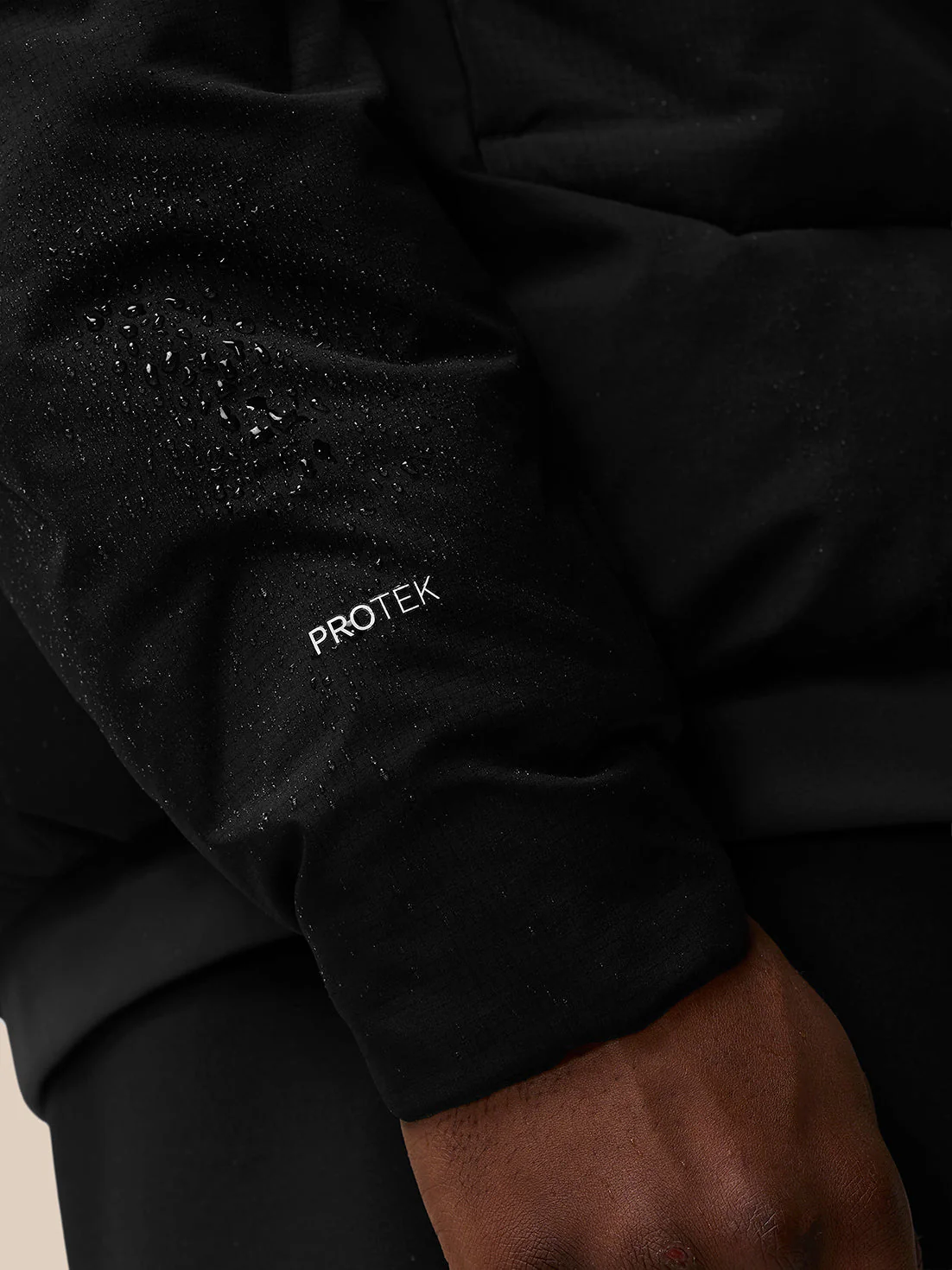 PADDED JACKET - BLACK - Image 6