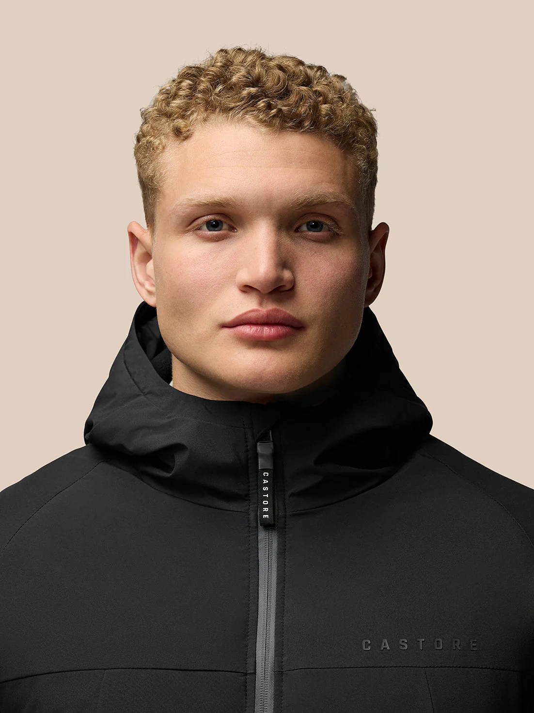 LONGLINE WADDED JACKET - BLACK - Image 17