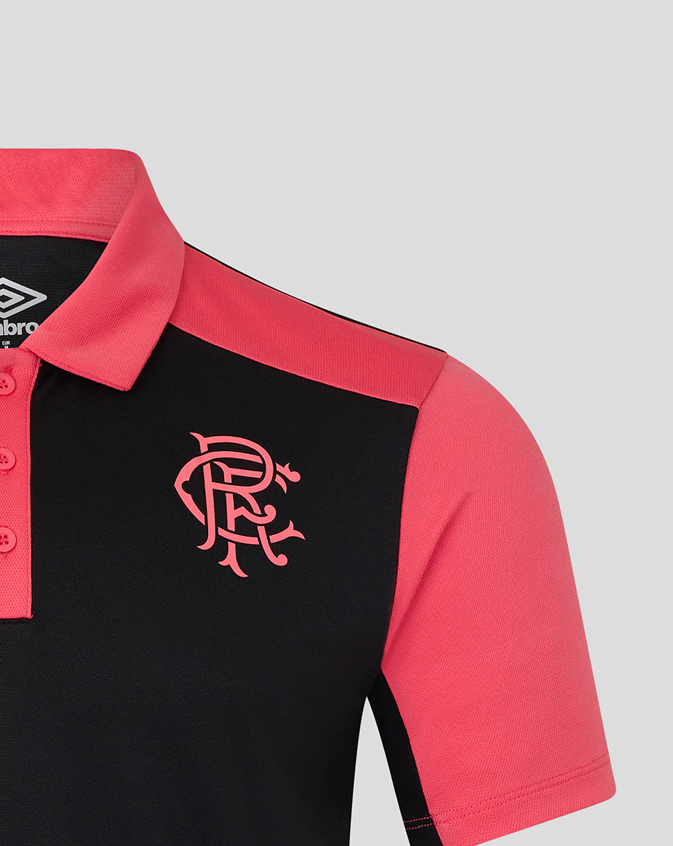 RANGERS FC MENS 2026/27 PRO TRAINING POLY POLO - CAVIAR - Image 4