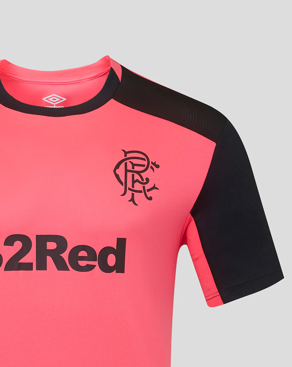 RANGERS FC MENS 2026/27 PRO TRAINING T-SHIRT - CALYPSO CORAL - Image 4