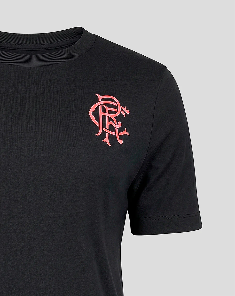 RANGERS FC WOMENS 2026/27 PRESENTATION T-SHIRT - CAVIAR - Image 4