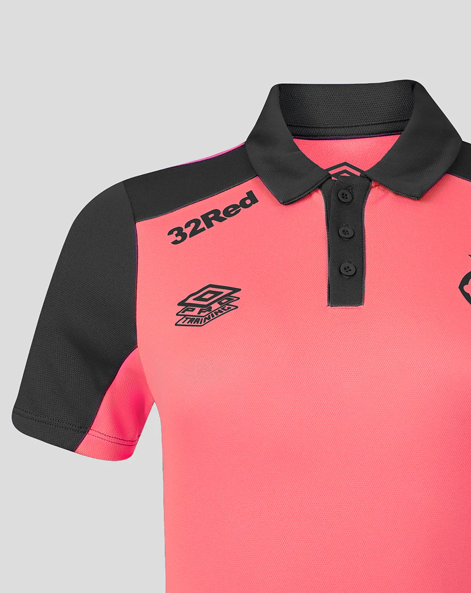 RANGERS FC WOMENS 2026/27 PRO TRAINING POLY POLO - CALYPSO CORAL - Image 3