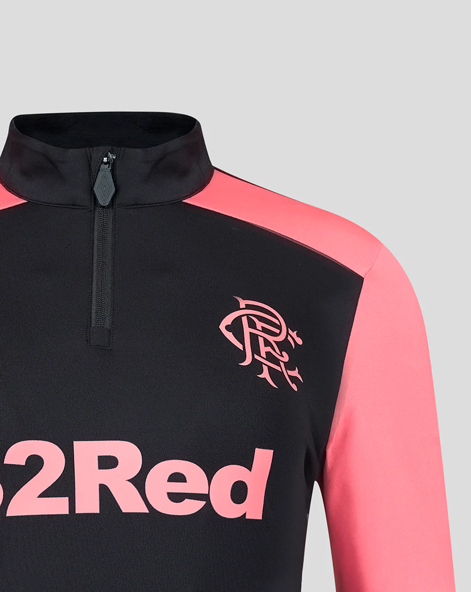 RANGERS FC WOMENS 2026/27 PRO TRAINING QUARTER ZIP - CAVIAR - Image 4